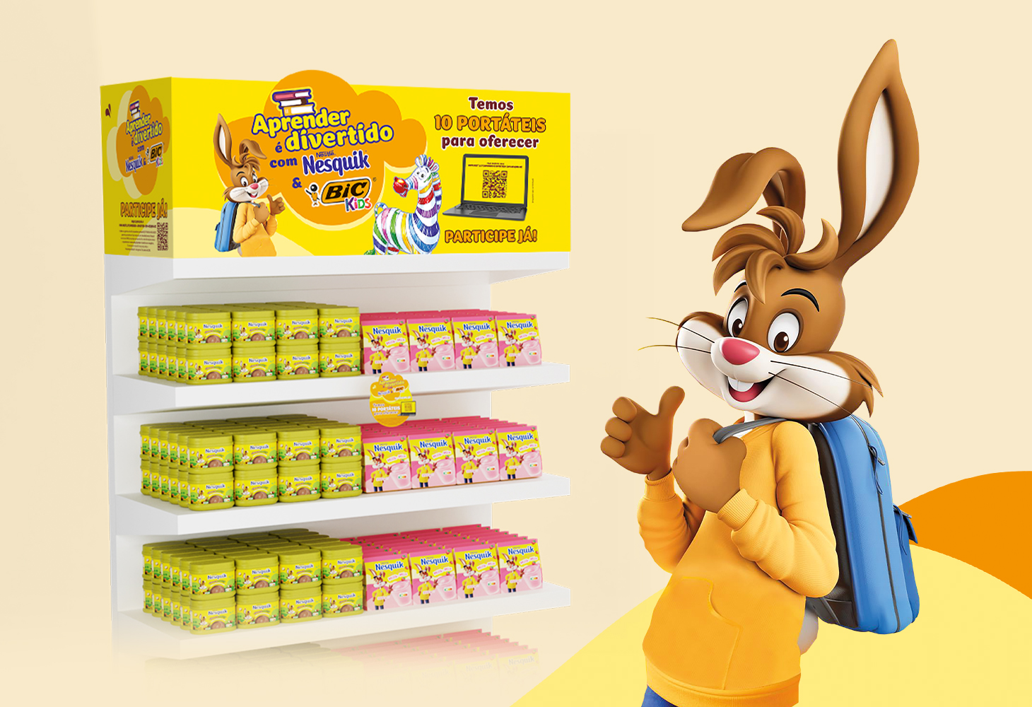 Nesquik & Bic Campaign cover image